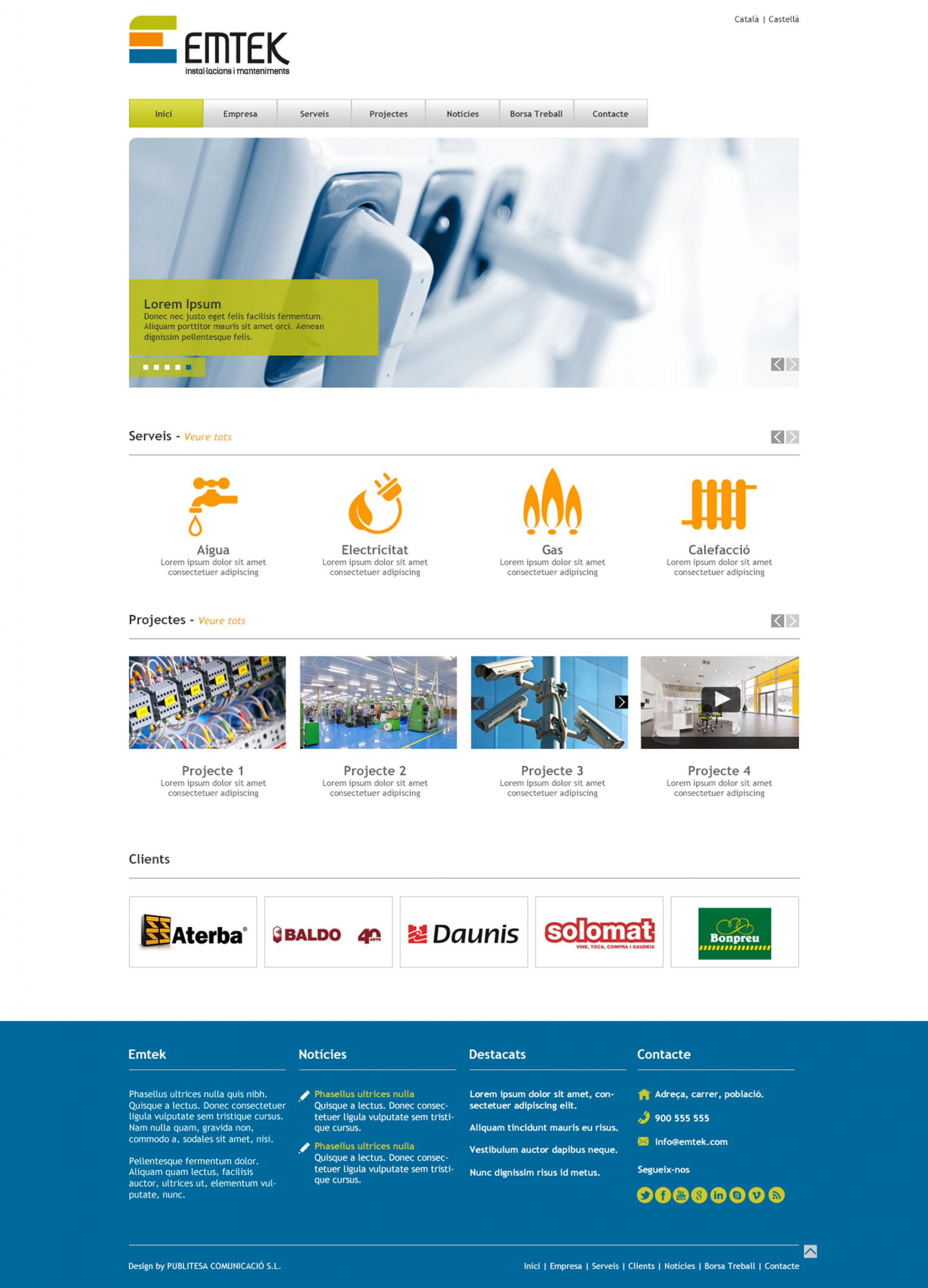 Emtek Grafica Web Home
